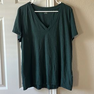 Madewell Cotton V Neck Tee
